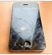 Image result for Cracked White iPhone 4S