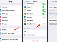 Image result for Turn Off Find My iPhone From iCloud Website