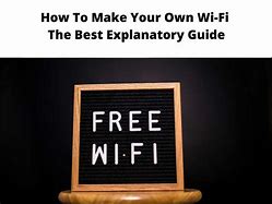 Image result for How to Get My Own Wi-Fi