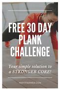 Image result for 28 Day Plank Challenge Printable