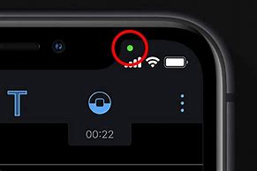 Image result for iPhone 15 Green Dot Camera