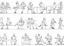 Image result for Sitting Person CAD Block