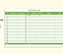 Image result for Free Excel Inventory Spreadsheet Template