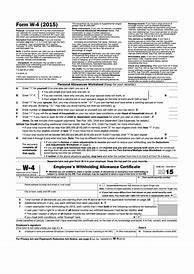 Image result for W-4 Form Withholding Allowance Certificate