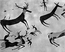 Image result for Catal Huyuk Deer Hunt