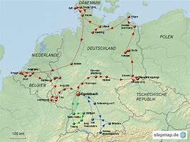 Image result for Deutschland-Reise Karte