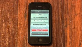 Image result for iPhone 3GS Reset