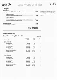 Image result for Fake Cell Phone Bill