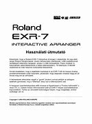 Image result for EXR 7 Roland