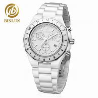 Image result for Women White Sports Watch Waterproof