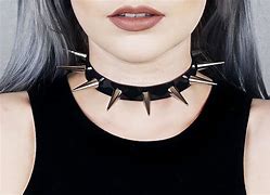 Image result for Spiked Chokers Necklace