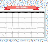 Image result for September 2018 Calendar Printable Free PDF