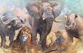 Image result for African Safari Art