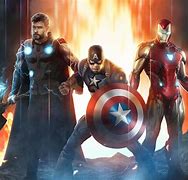 Image result for Iron Man and Thor and Captain America 4K Wallpaper for Laptop