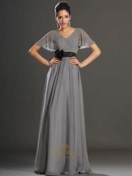 Image result for Dark Grey Prom Dress