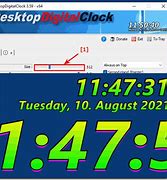 Image result for Display Clock On Desktop