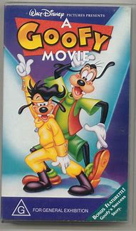 Image result for A Goofy Movie VHS Cover