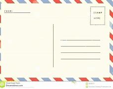 Image result for Free USPS Postcard Template