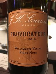 Image result for J+K+Carriere+Pinot+Noir+Provocateur