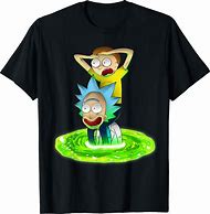 Image result for Rick and Morty Tee Shirt