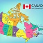 Image result for Map of Canada with States