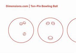 Image result for Bowling Pin and Ball Dimensions