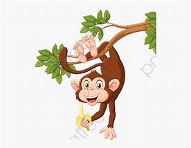 Image result for Monkey Hanging Upside Down Clip Art