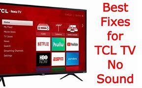 Image result for TCL TV No Sound