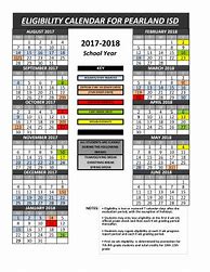 Image result for pearland independent calendars