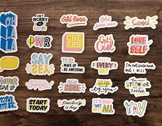 Image result for Motivational Quote Stickers