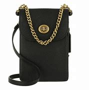 Image result for Coach Leather Phone Crossbody