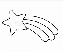 Image result for Free Tail of a Shooting Star Template