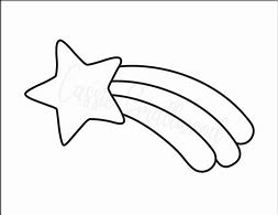 Image result for Shooting Star Cut Out Template