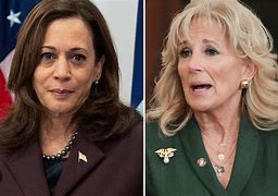 Image result for Jill Biden and Kamala Harris