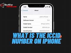 Image result for Iccid Number iPhone