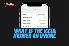 Image result for Iccid On iPhone 15