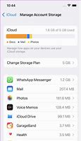 Image result for Manage iCloud Storage