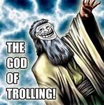 Image result for Troll Face God