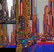 Image result for Phosphor Dots vs Pixel