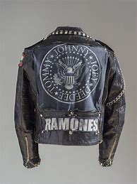 Image result for Ramones Leather Jacket