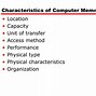 Image result for Types of Computer Memory and Its Functions with a Diagram