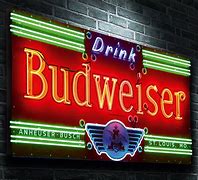 Image result for Old Budweiser Neon Signs