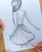 Image result for Back View Drawing