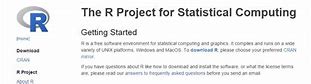 Image result for R Project Org