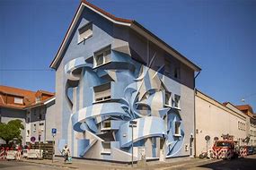 Image result for Anamorphic Street Art Buildings