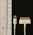 Image result for iPhone Lightning Cable to USB Adapter