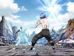 Image result for Gray Fairy Tail Ice Magic