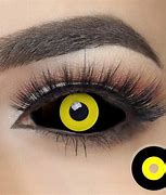 Image result for Yellow Contact Lenses Cosplay