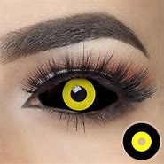 Image result for Yellow Eye Contacts