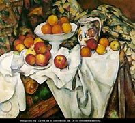 Image result for Cezanne Apples and Oranges